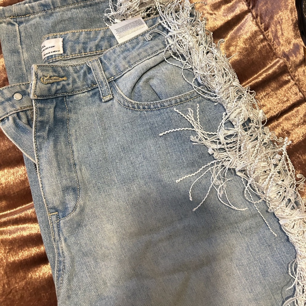 Redial Fringe Jeans